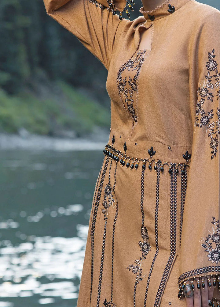 Gul Ahmed Embroidered Karandi Suits Unstitched 2 Piece GA24UW AT-42003 - Winter Collection