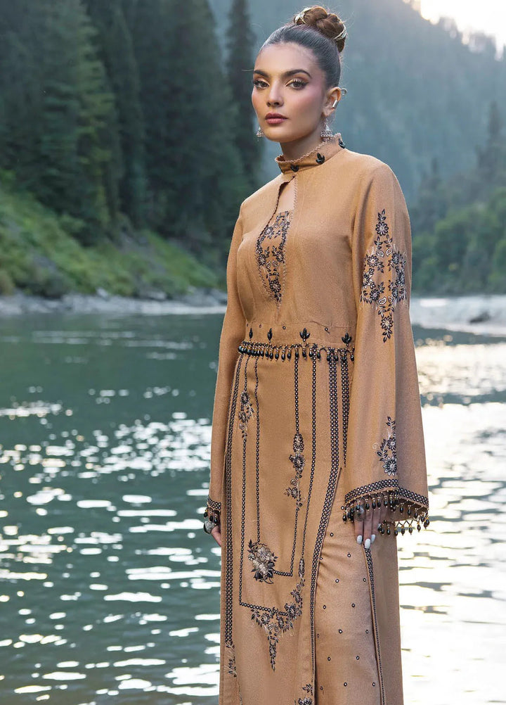 Gul Ahmed Embroidered Karandi Suits Unstitched 2 Piece GA24UW AT-42003 - Winter Collection