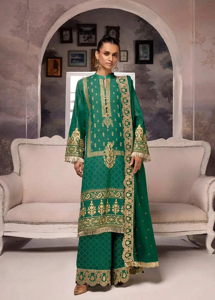 Gul Ahmed Embroidered Karandi Suits Unstitched 3 Piece GA24WU AP-42046 - Winter Collection