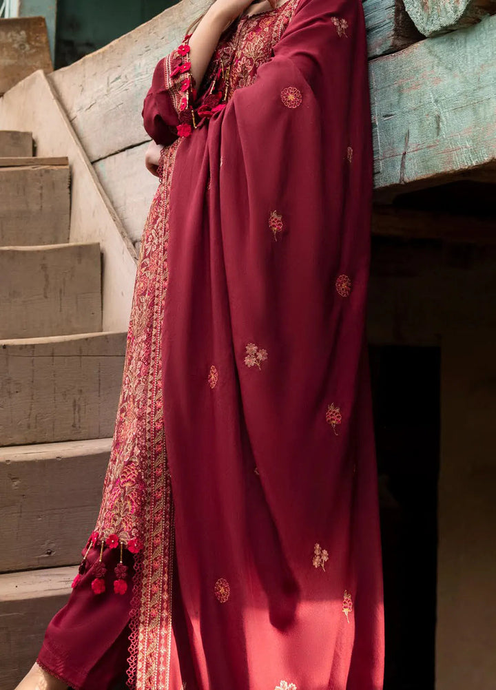 Gul Ahmed Embroidered Karandi Suits Unstitched 3 Piece GA24WU AY-42006 - Winter Collection