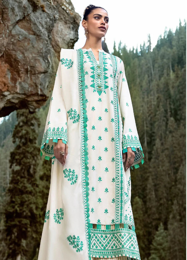 Gul Ahmed Embroidered Karandi Suits Unstitched 3 Piece GA24WU AY-42008 - Winter Collection