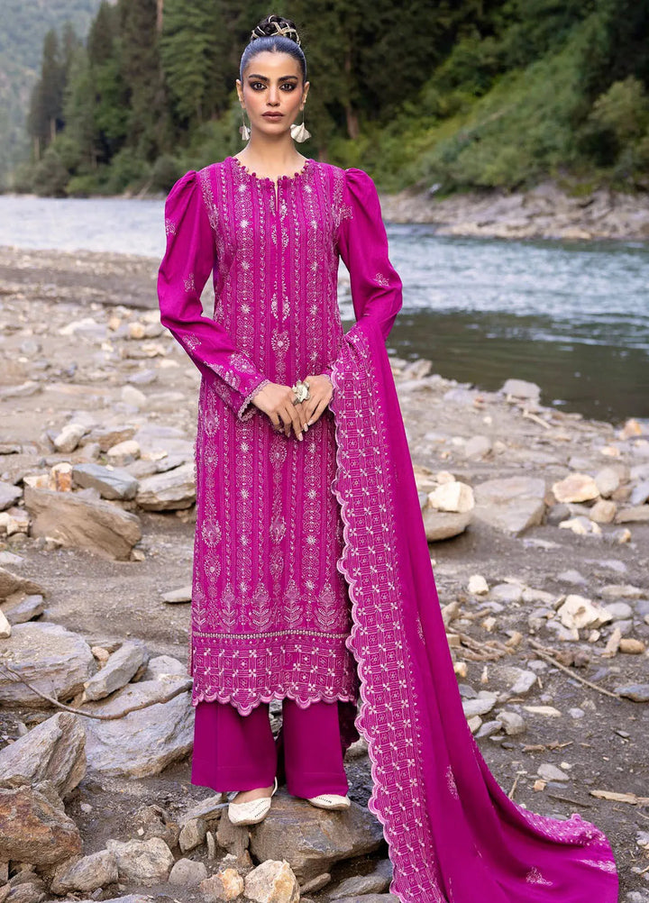 Gul Ahmed Embroidered Karandi Suits Unstitched 3 Piece GA24WU AY-42009 - Winter Collection