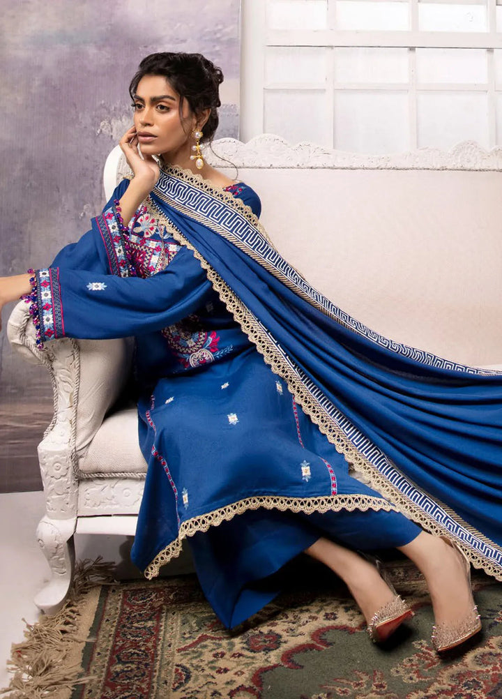 Gul Ahmed Embroidered Karandi Suits Unstitched 3 Piece GA24WU AY-42010 - Winter Collection