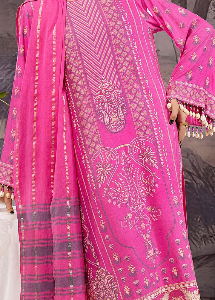 Gul Ahmed Embroidered Karandi Suits Unstitched 3 Piece GA24WU YD-42001 - Winter Collection