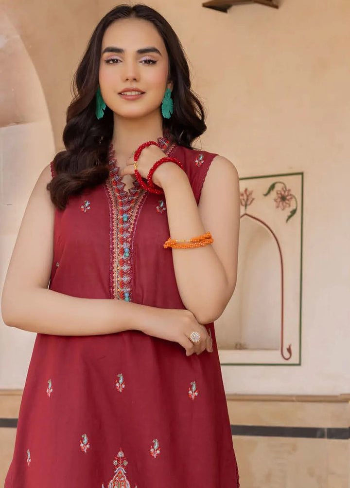 Gul Ahmed Embroidered Lawn Suits Unstitched 2 Piece GA24SU TL 42055 - Summer Collection