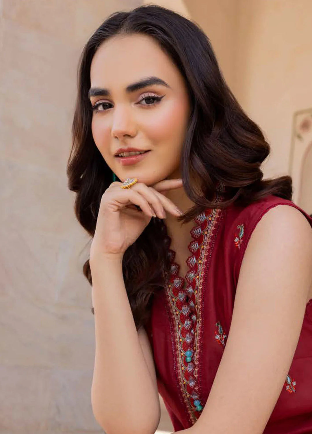 Gul Ahmed Embroidered Lawn Suits Unstitched 2 Piece GA24SU TL 42055 - Summer Collection