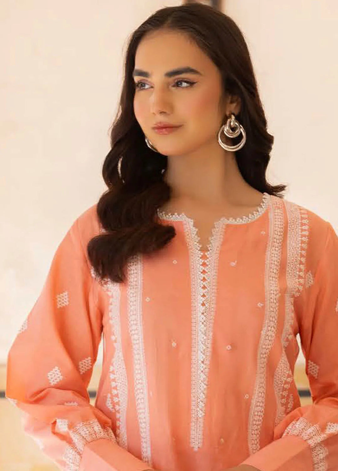 Gul Ahmed Embroidered Lawn Suits Unstitched 2 Piece GA24SU TL 42061 - Summer Collection