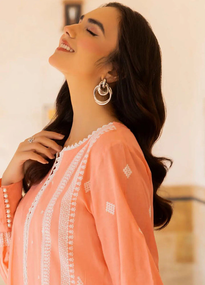 Gul Ahmed Embroidered Lawn Suits Unstitched 2 Piece GA24SU TL 42061 - Summer Collection