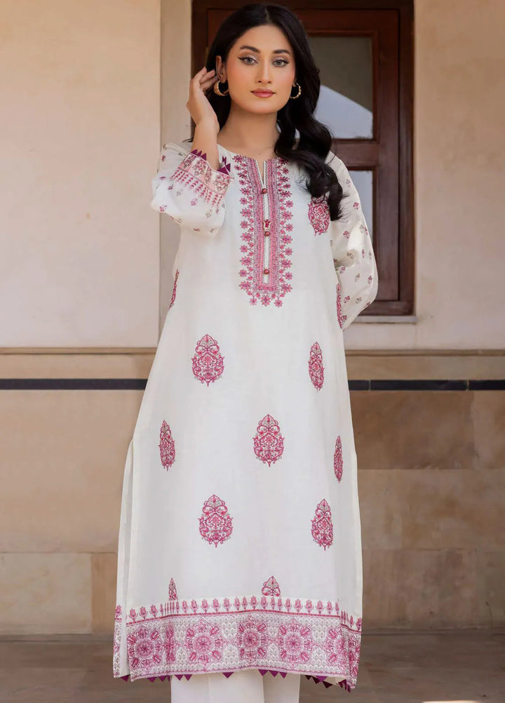 Gul Ahmed Embroidered Lawn Suits Unstitched 2 Piece GA24SU TL 42062 - Summer Collection