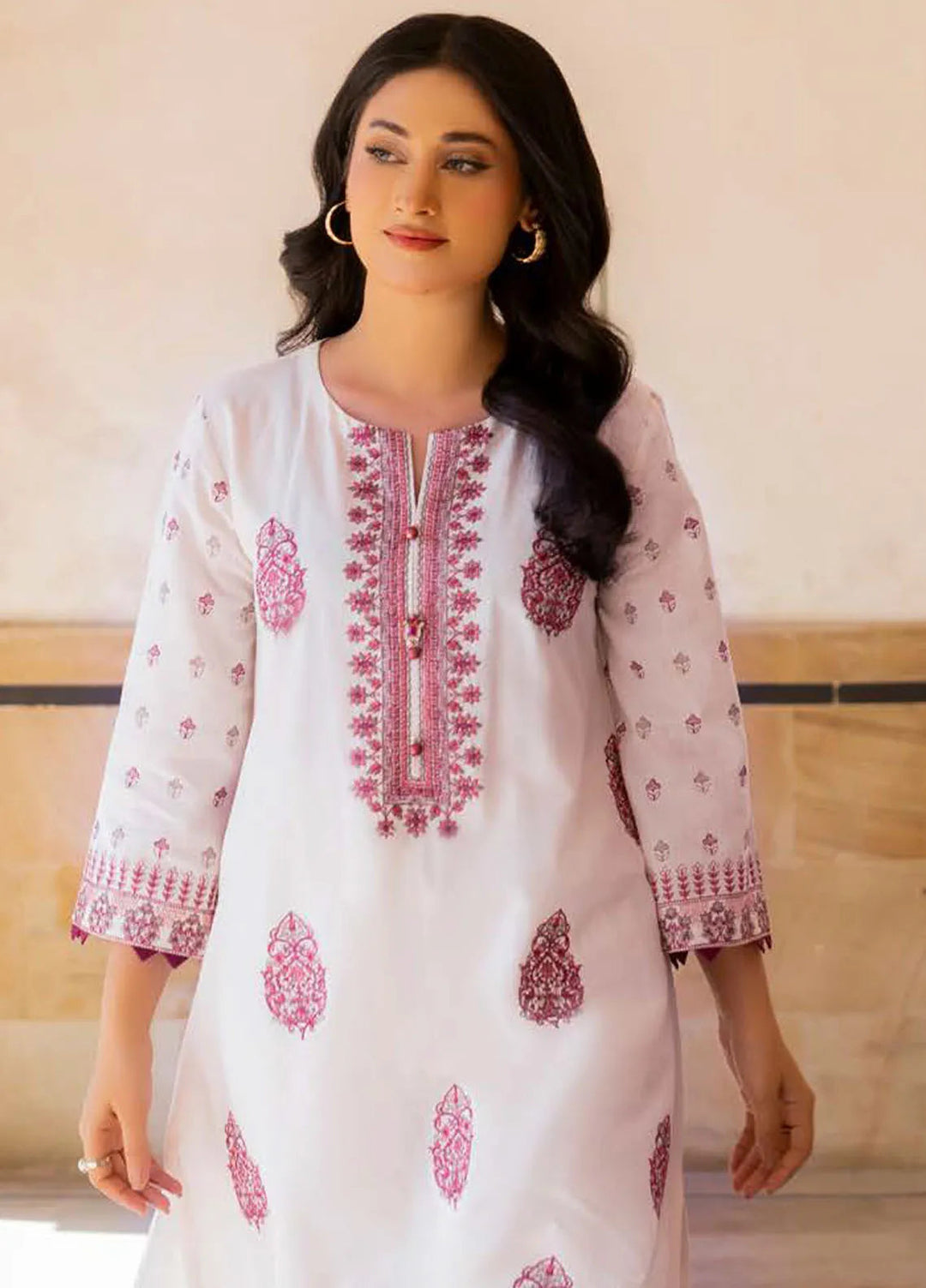 Gul Ahmed Embroidered Lawn Suits Unstitched 2 Piece GA24SU TL 42062 - Summer Collection