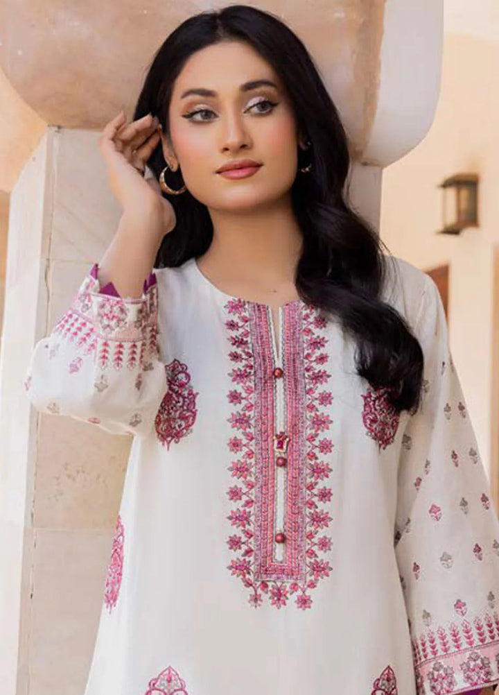 Gul Ahmed Embroidered Lawn Suits Unstitched 2 Piece GA24SU TL 42062 - Summer Collection