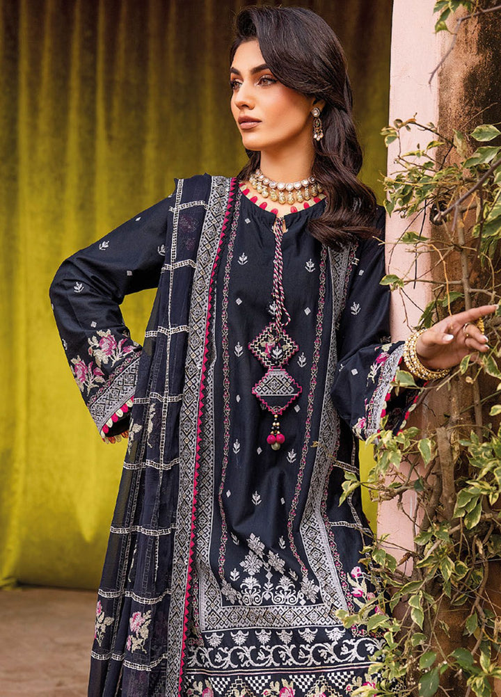 Gul Ahmed Embroidered Lawn Suits Unstitched 3 Piece GA24LF FE-42031 - Festive Collection