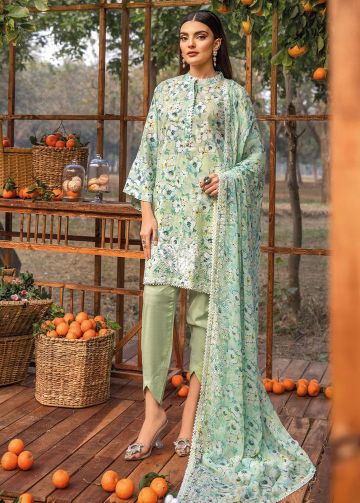 Gul Ahmed Embroidered Lawn Suits Unstitched 3 Piece GA24PS BCT 42005 - Summer Collection
