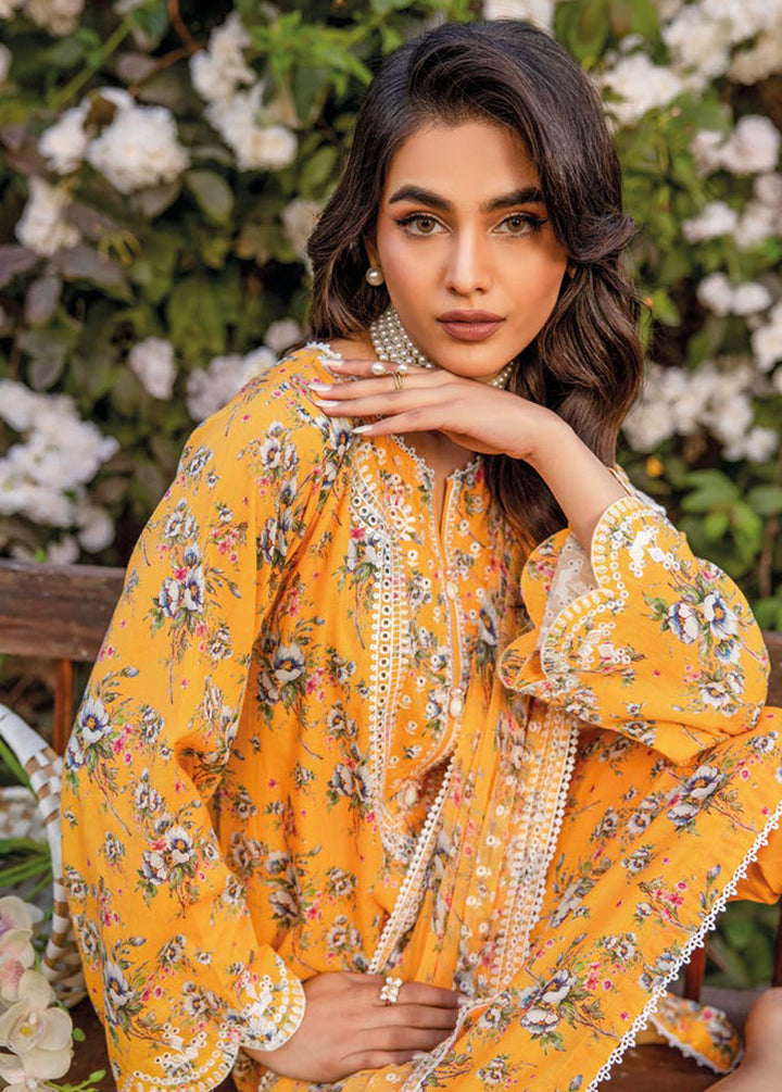 Gul Ahmed Embroidered Lawn Suits Unstitched 3 Piece GA24PS BCT 42008 - Summer Collection