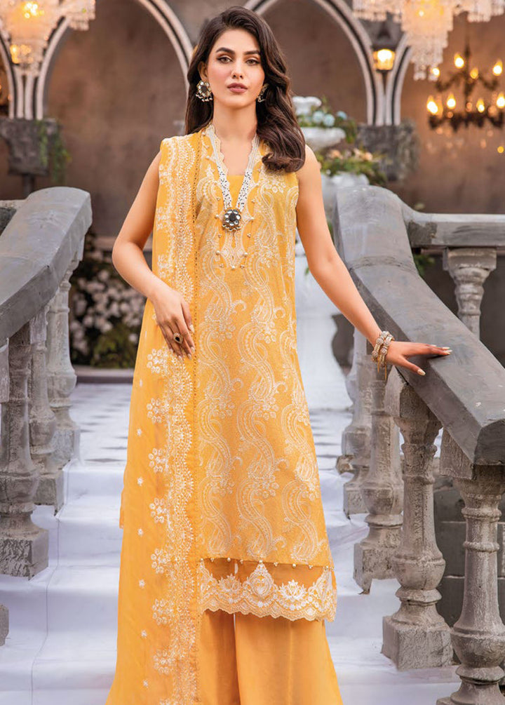 Gul Ahmed Embroidered Lawn Suits Unstitched 3 Piece GA24PS PM 42007 - Summer Collection