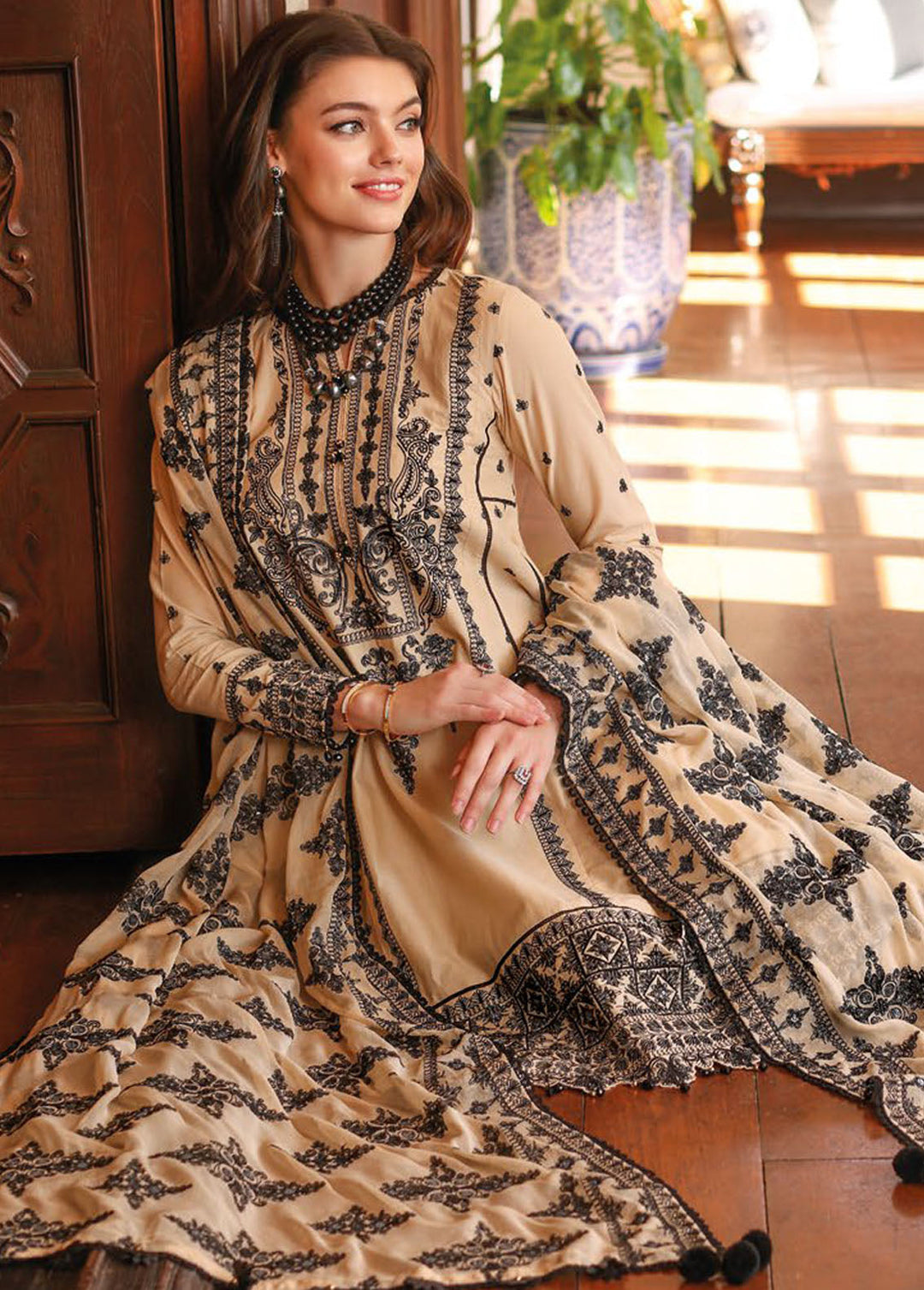 Gul Ahmed Embroidered Lawn Suits Unstitched 3 Piece GA24PS PM 42010 - Summer Collection