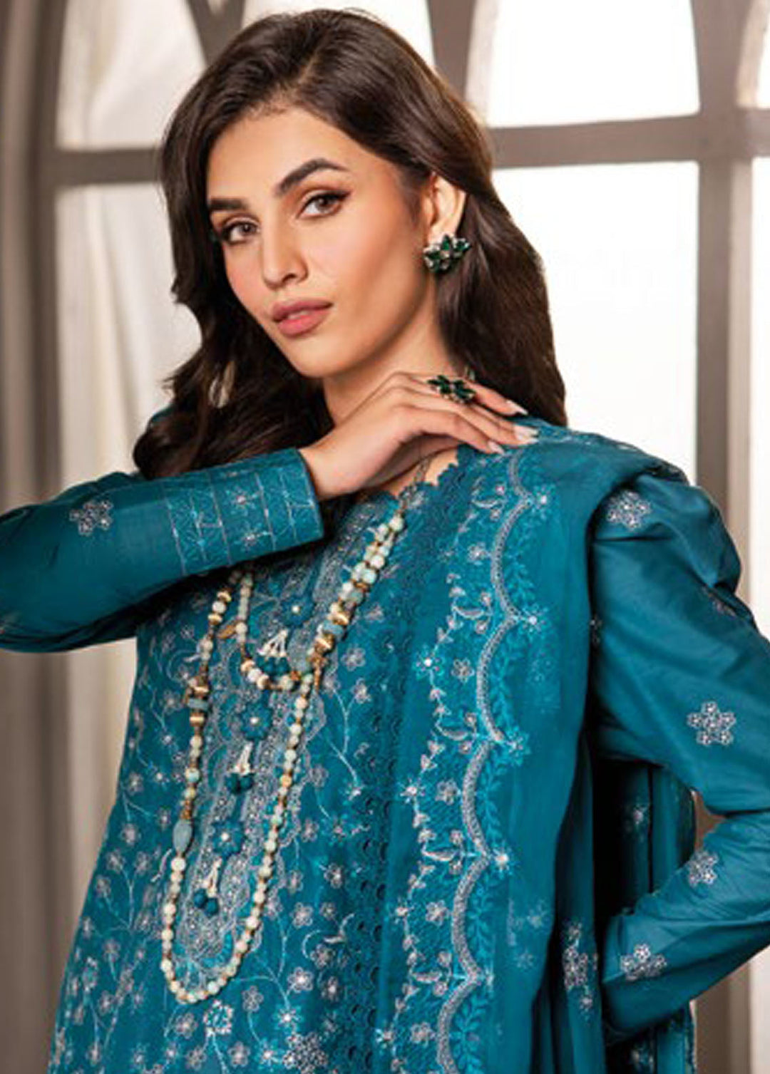 Gul Ahmed Embroidered Lawn Suits Unstitched 3 Piece GA24PS PM 42026 - Summer Collection