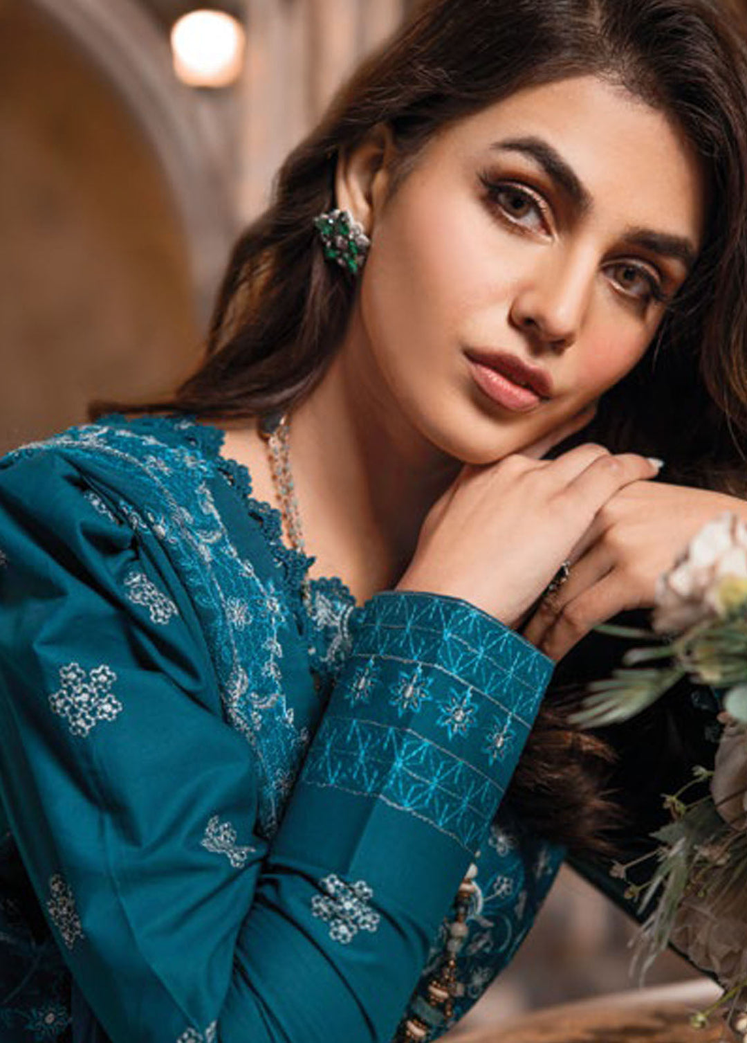 Gul Ahmed Embroidered Lawn Suits Unstitched 3 Piece GA24PS PM 42026 - Summer Collection