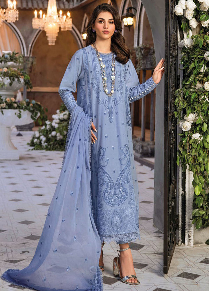 Gul Ahmed Embroidered Lawn Suits Unstitched 3 Piece GA24PS PM 42027 - Summer Collection