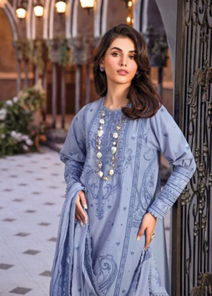 Gul Ahmed Embroidered Lawn Suits Unstitched 3 Piece GA24PS PM 42027 - Summer Collection