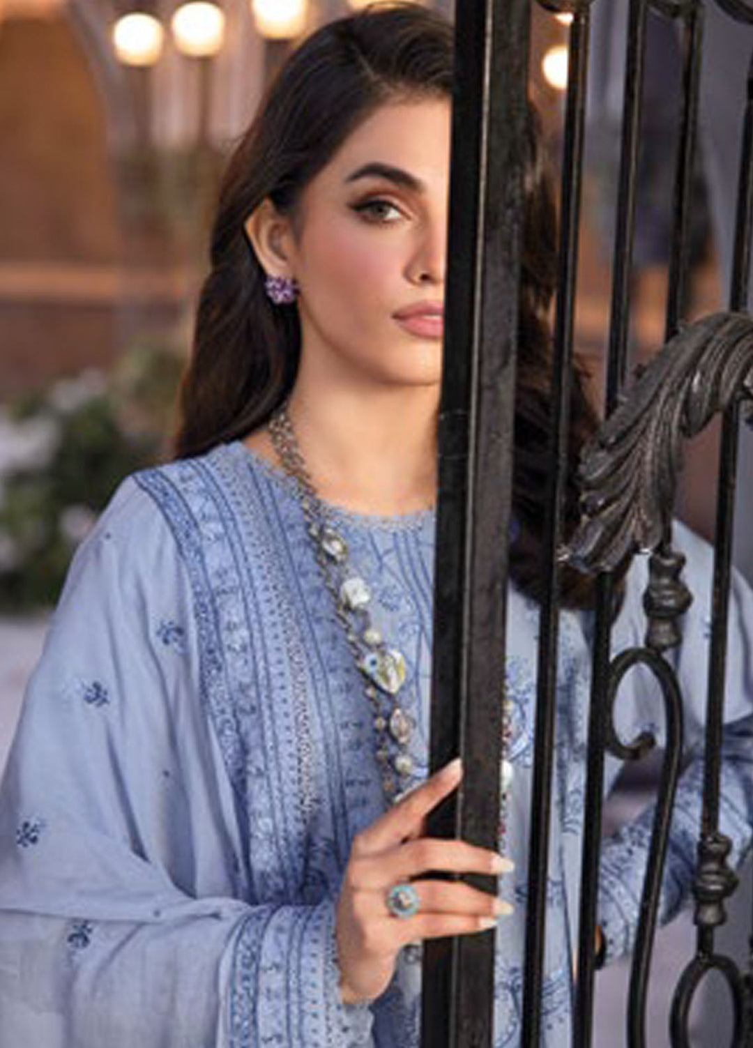 Gul Ahmed Embroidered Lawn Suits Unstitched 3 Piece GA24PS PM 42027 - Summer Collection