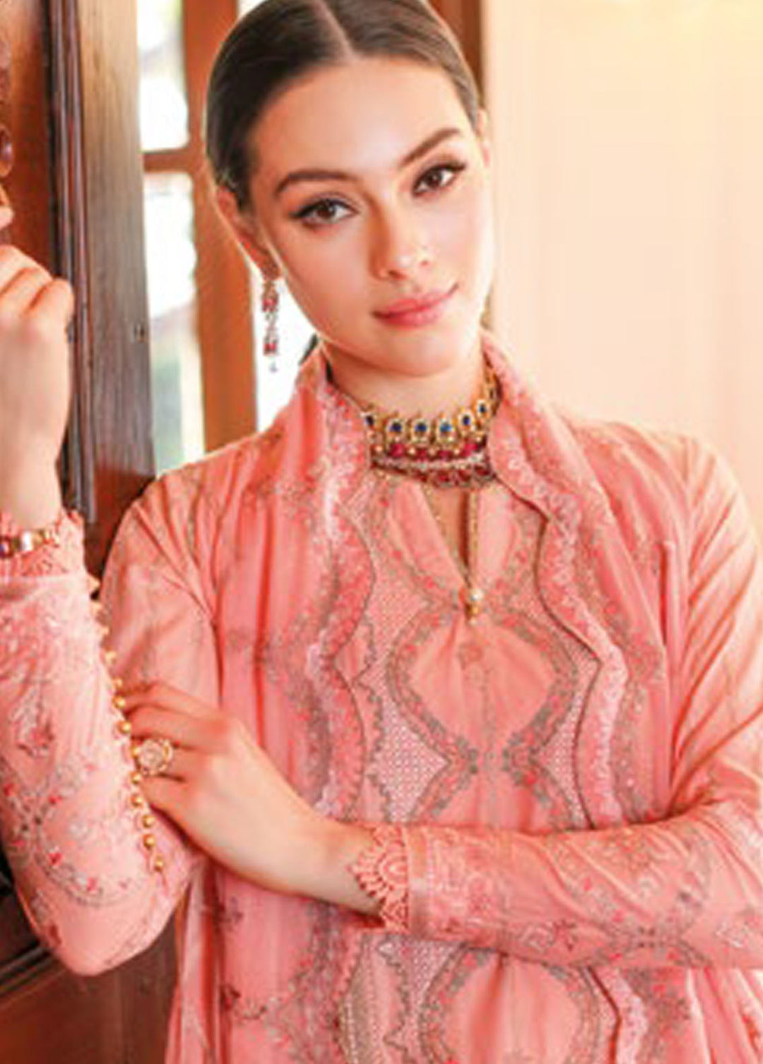 Gul Ahmed Embroidered Lawn Suits Unstitched 3 Piece GA24PS PM 42029 - Summer Collection