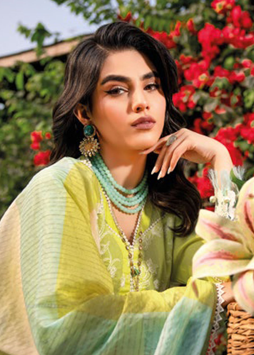 Gul Ahmed Embroidered Lawn Suits Unstitched 3 Piece GA24PS SP 42004 - Summer Collection