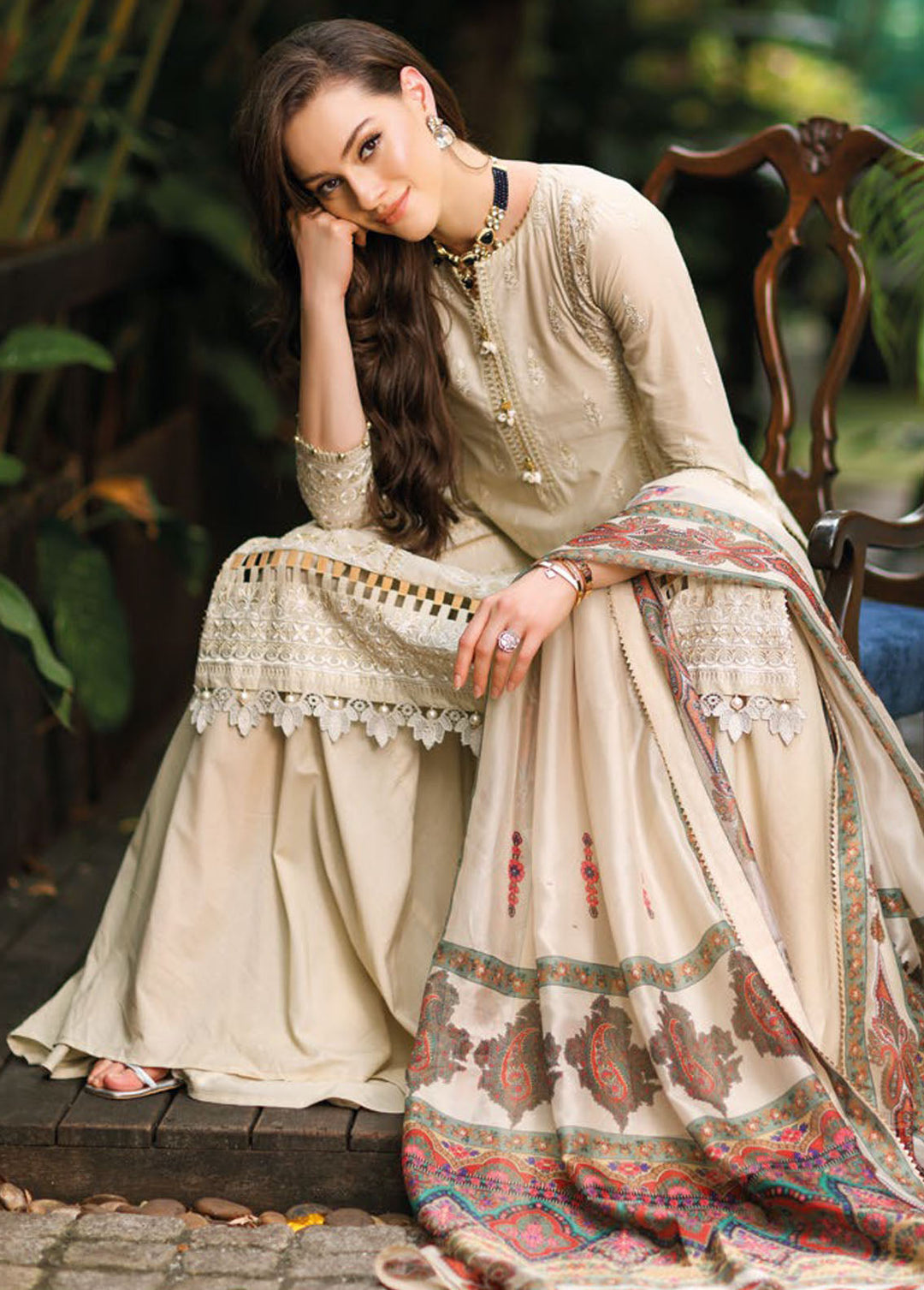 Gul Ahmed Embroidered Lawn Suits Unstitched 3 Piece GA24PS SSM 42011 - Summer Collection