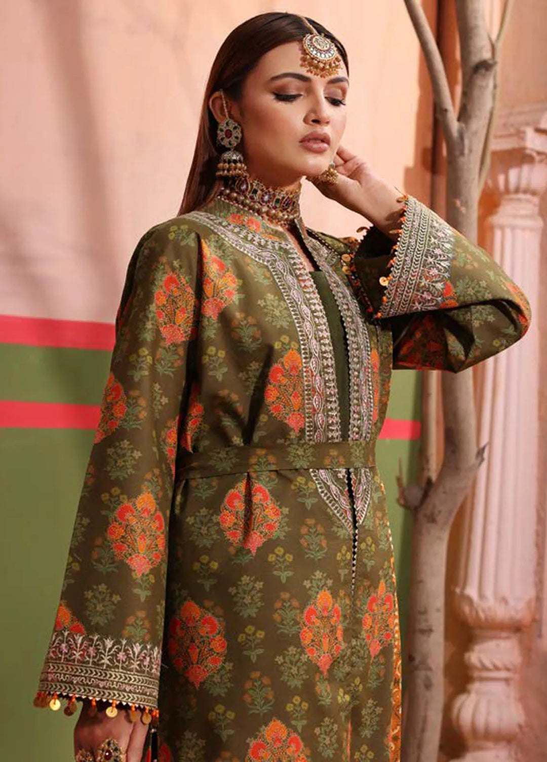 Gul Ahmed Embroidered Lawn Suits Unstitched 3 Piece GA24SU CL 42104 - Summer Collection