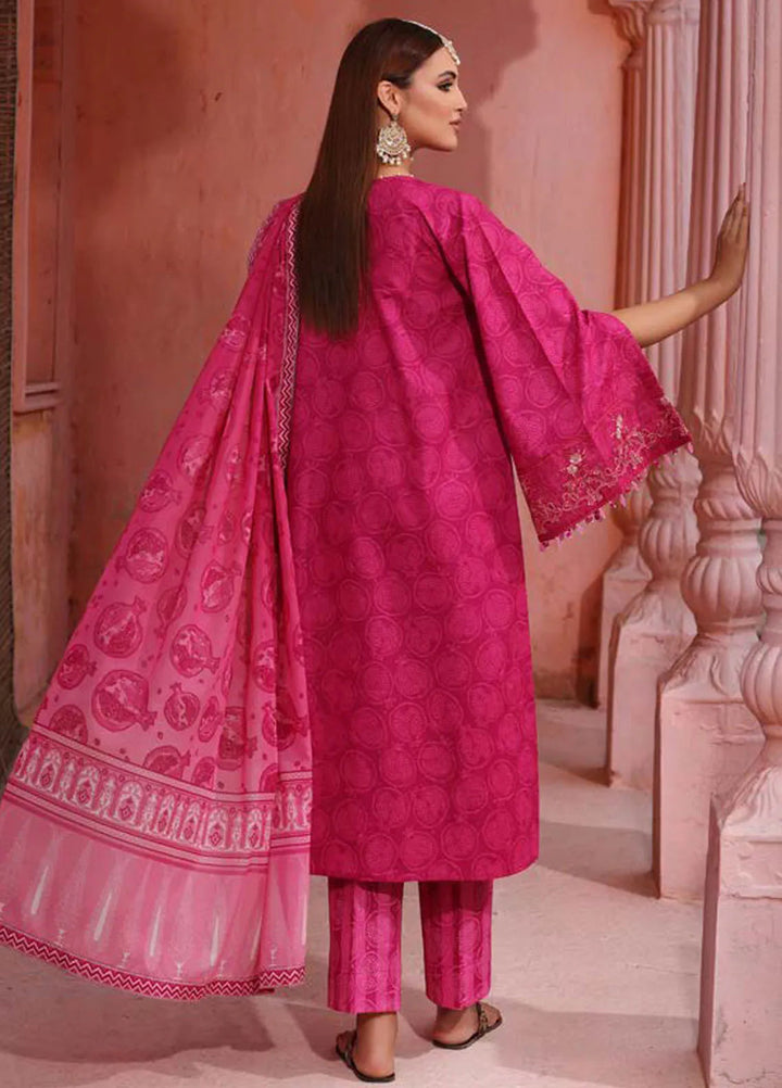 Gul Ahmed Embroidered Lawn Suits Unstitched 3 Piece GA24SU CL 42106 - Summer Collection