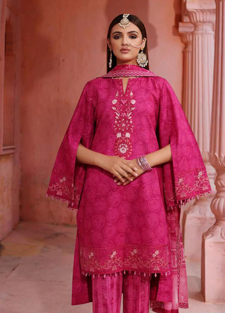 Gul Ahmed Embroidered Lawn Suits Unstitched 3 Piece GA24SU CL 42106 - Summer Collection