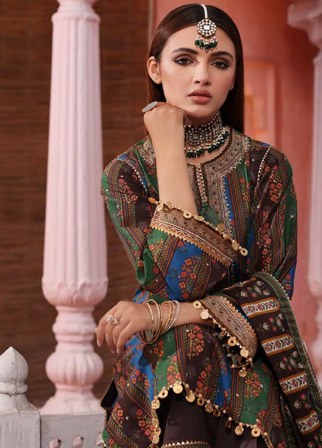 Gul Ahmed Embroidered Lawn Suits Unstitched 3 Piece GA24SU CL 42107 - Summer Collection