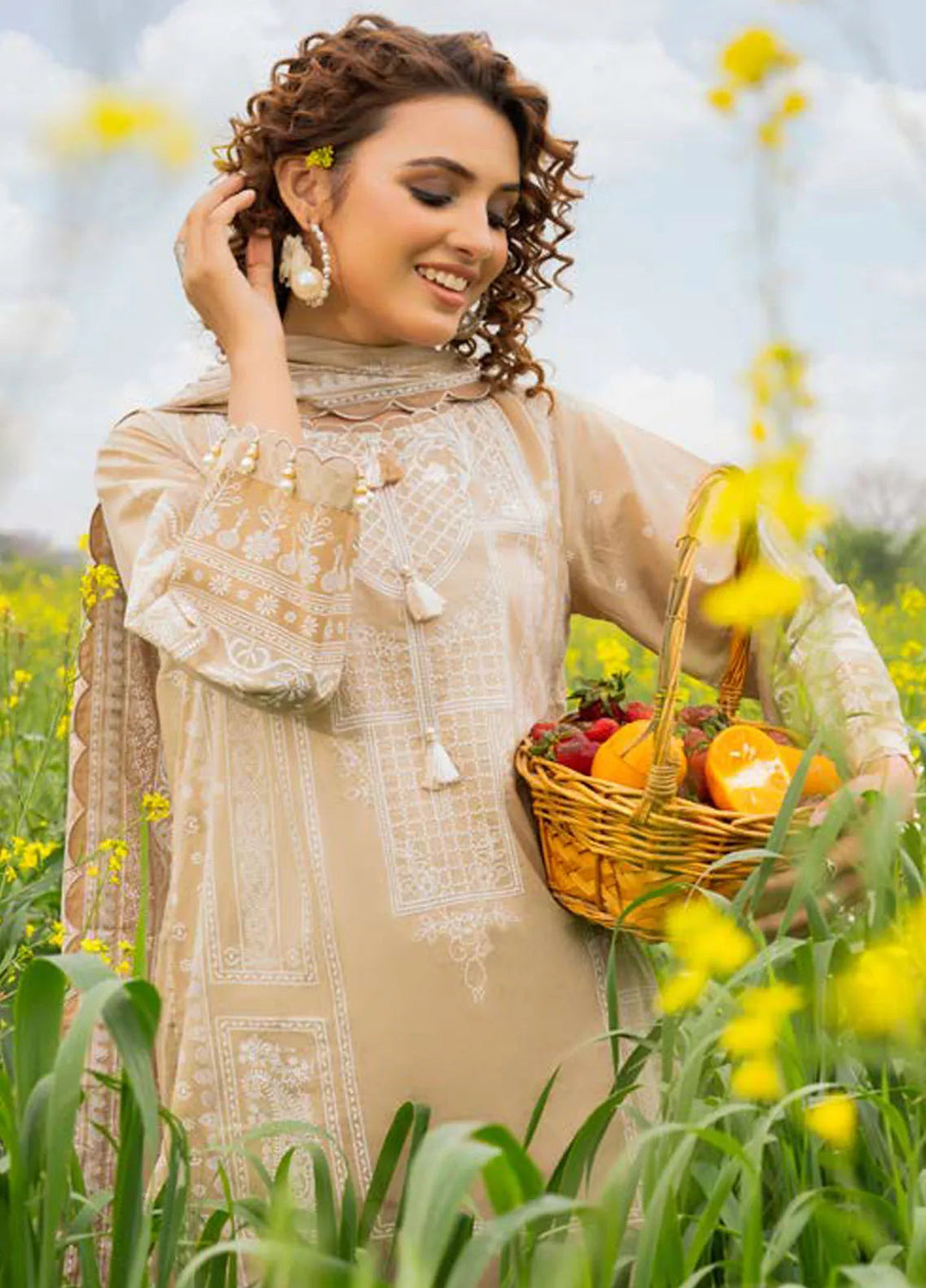 Gul Ahmed Embroidered Lawn Suits Unstitched 3 Piece GA24SU CL 42179 - Summer Collection