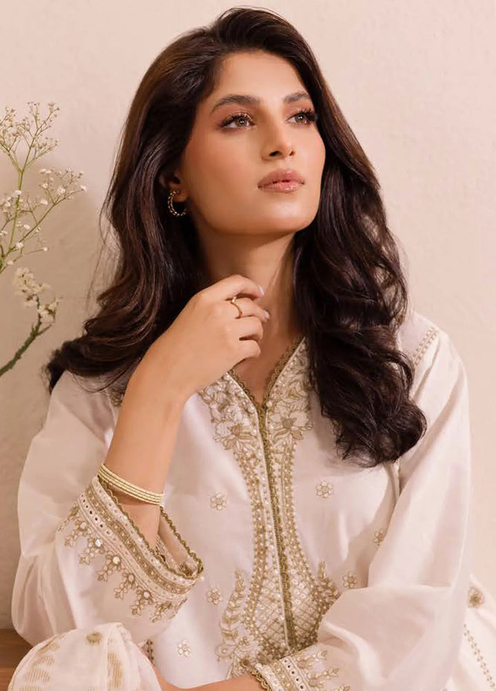 Gul Ahmed Embroidered Lawn Suits Unstitched 3 Piece GA24SU PC 42008 - Summer Collection