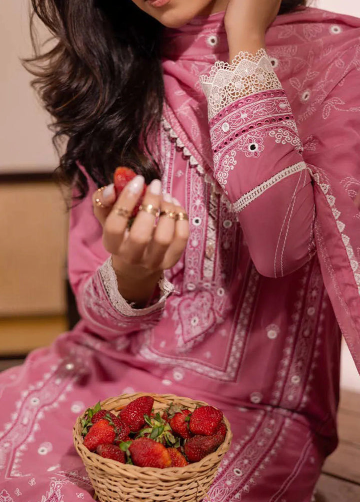 Gul Ahmed Embroidered Lawn Suits Unstitched 3 Piece GA24SU PC 42012 - Summer Collection