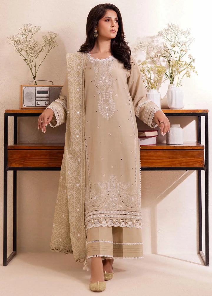 Gul Ahmed Embroidered Lawn Suits Unstitched 3 Piece GA24SU PC 42018 - Summer Collection