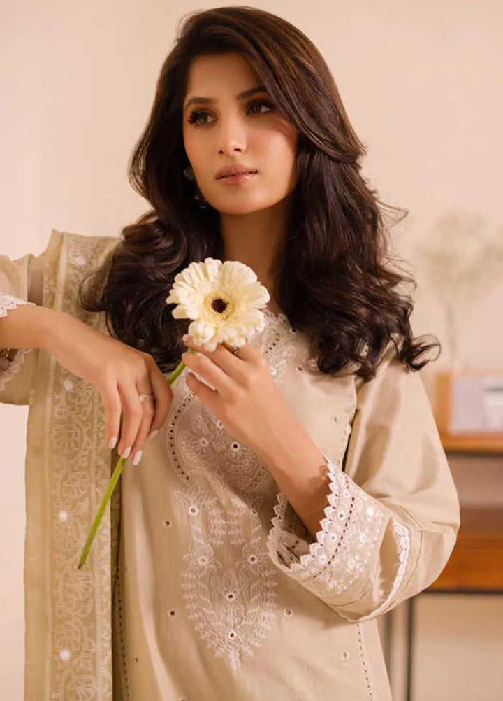 Gul Ahmed Embroidered Lawn Suits Unstitched 3 Piece GA24SU PC 42018 - Summer Collection