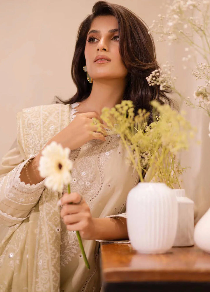 Gul Ahmed Embroidered Lawn Suits Unstitched 3 Piece GA24SU PC 42018 - Summer Collection