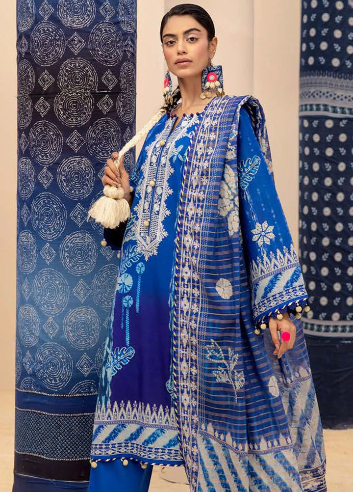 Gul Ahmed Embroidered Lawn Suits Unstitched 3 Piece GA24SU ST 42002 - Summer Collection