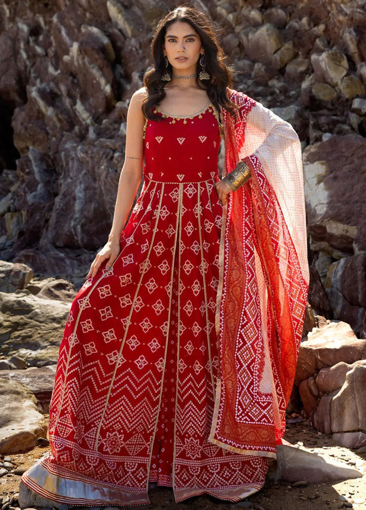 Gul Ahmed Embroidered Lawn Suits Unstitched 3 Piece GA25CH CL-52442 - Summer Collection