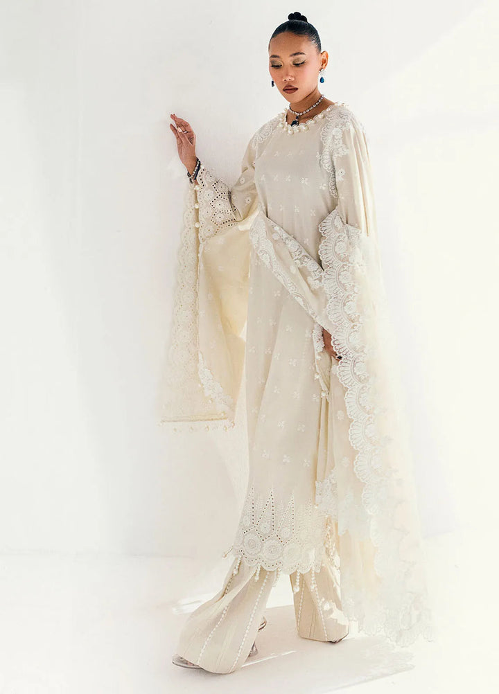 Gul Ahmed Embroidered Lawn Suits Unstitched 3 Piece GA25CK PM-52040 - Summer Collection