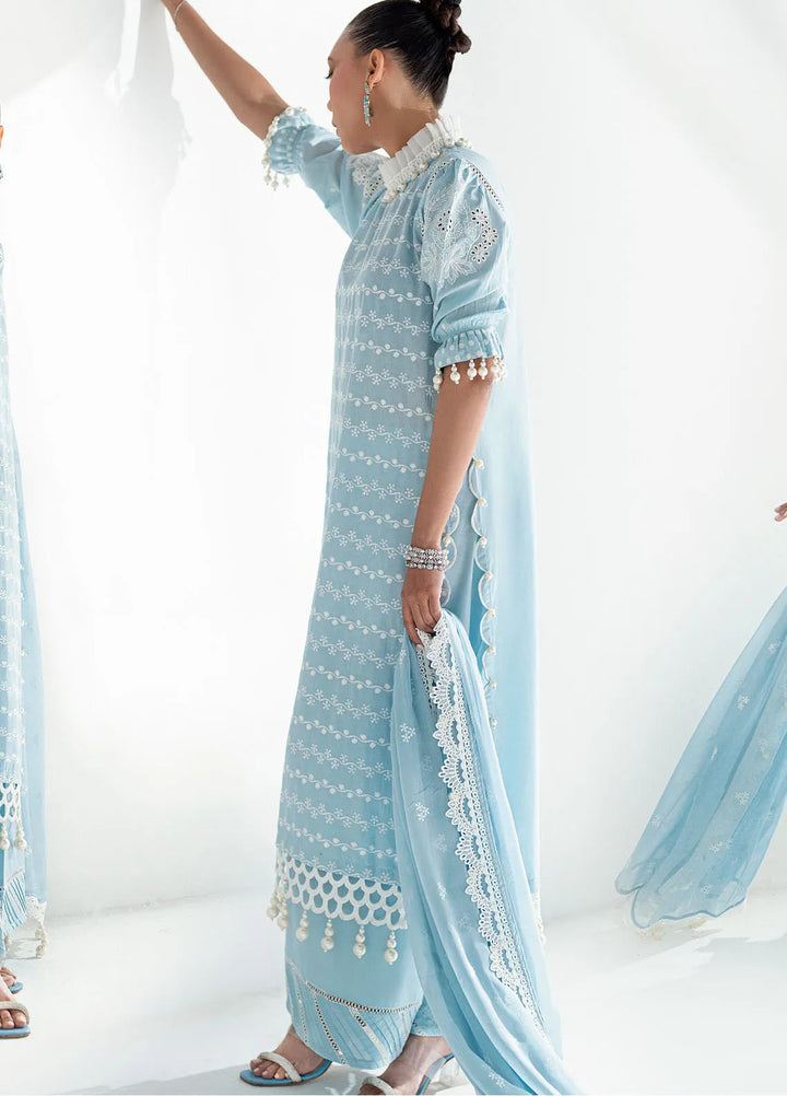 Gul Ahmed Embroidered Lawn Suits Unstitched 3 Piece GA25CK PM-52041 - Summer Collection