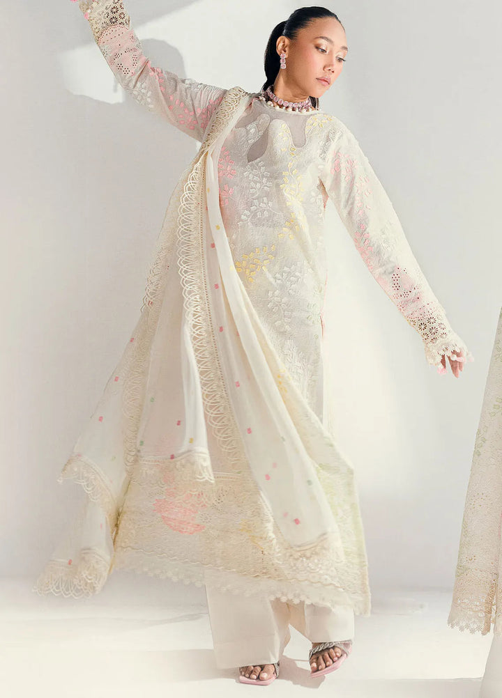 Gul Ahmed Embroidered Lawn Suits Unstitched 3 Piece GA25CK PM-52047 - Summer Collection