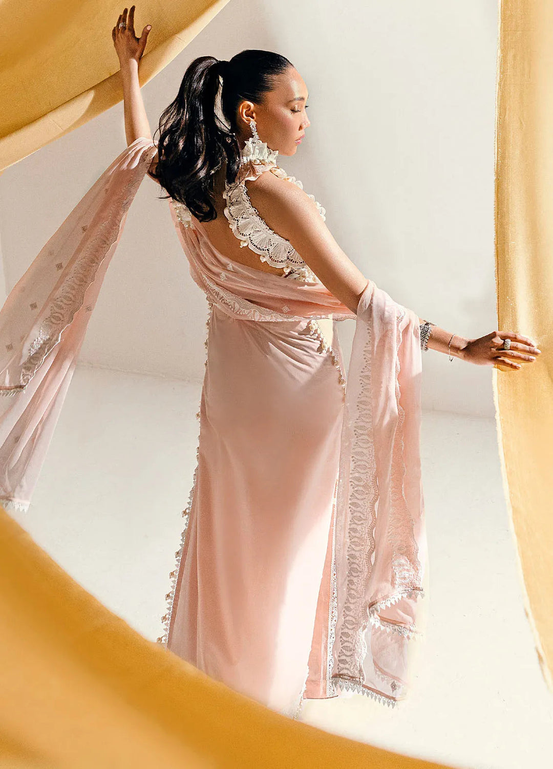 Gul Ahmed Embroidered Lawn Suits Unstitched 3 Piece GA25CK PM-52049 - Summer Collection