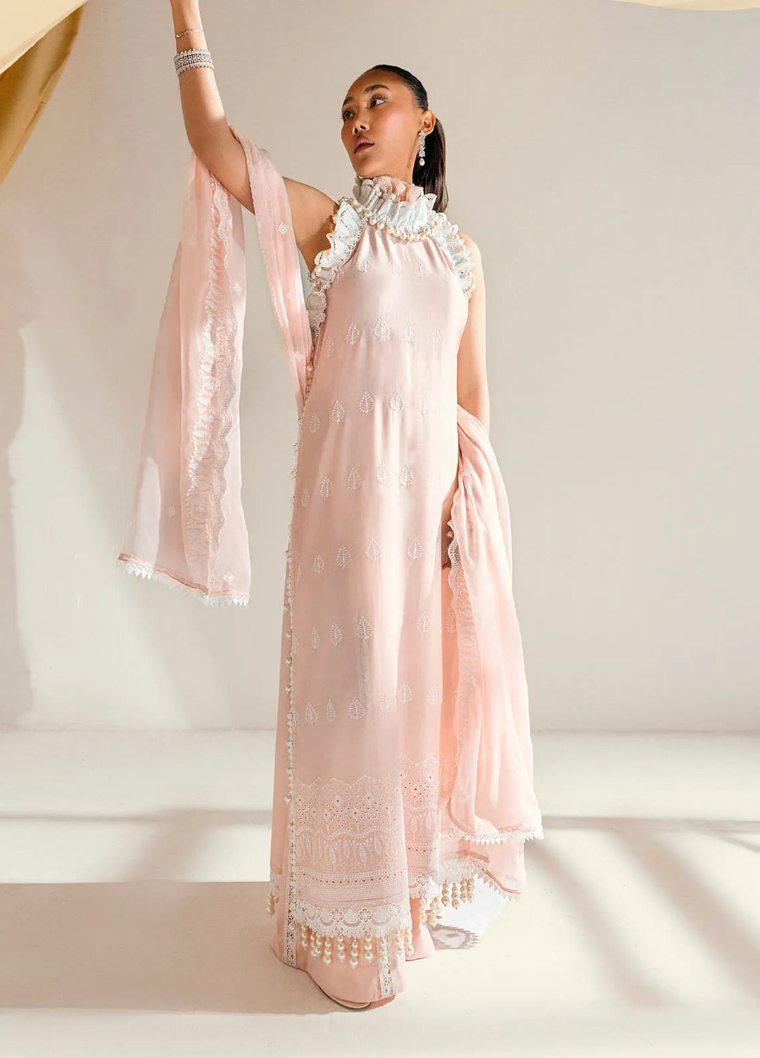 Gul Ahmed Embroidered Lawn Suits Unstitched 3 Piece GA25CK PM-52049 - Summer Collection