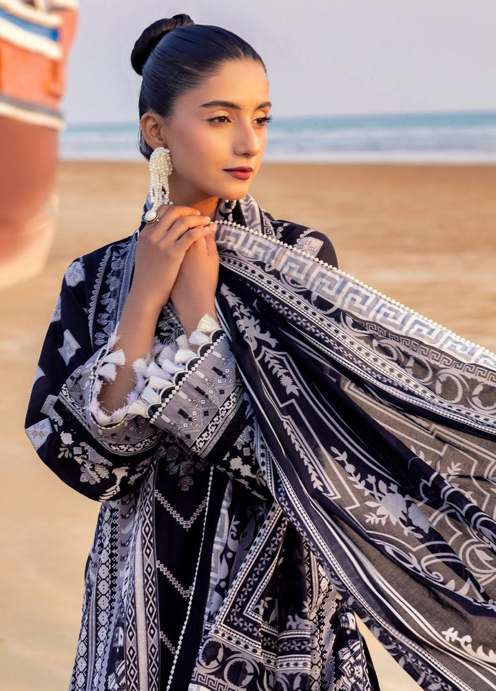 Gul Ahmed Embroidered Lawn Suits Unstitched 3 Piece GA25NB B-52016 - Summer Collection