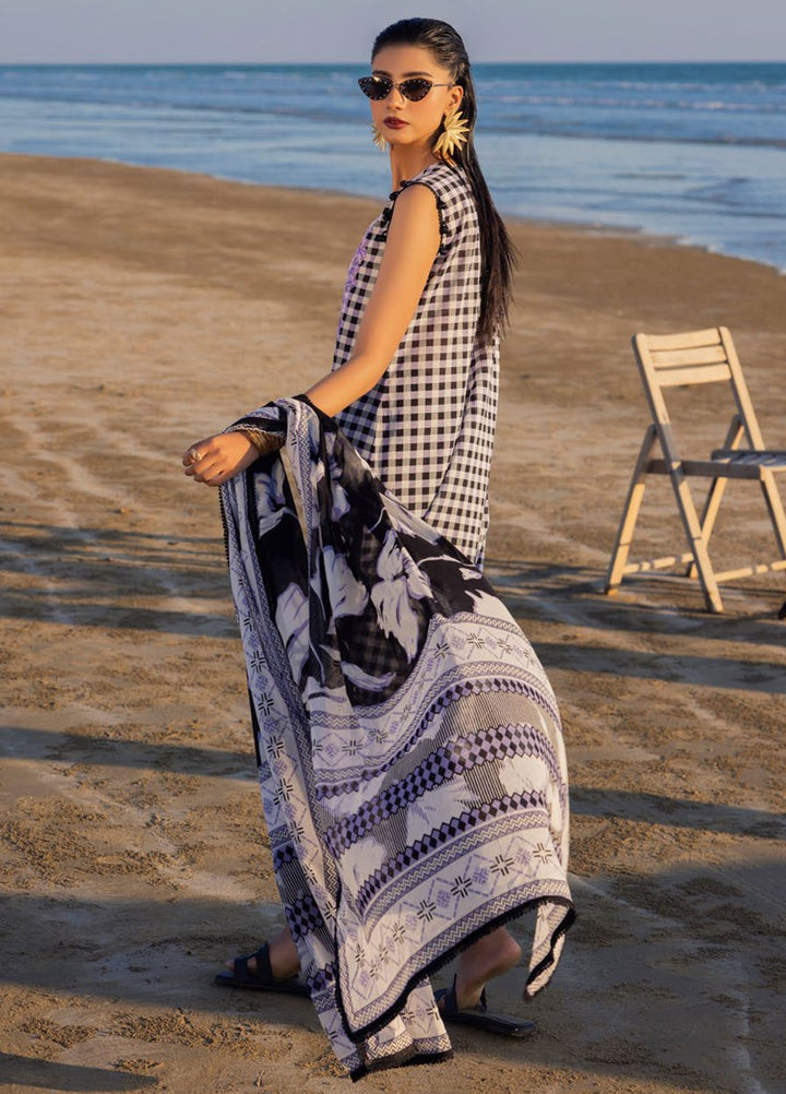 Gul Ahmed Embroidered Lawn Suits Unstitched 3 Piece GA25NB B-52017 - Summer Collection