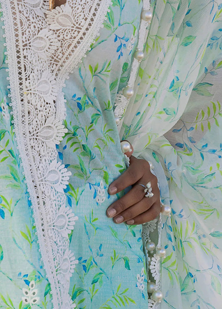 Gul Ahmed Embroidered Lawn Suits Unstitched 3 Piece GA25NS BM-42033 - Summer Collection