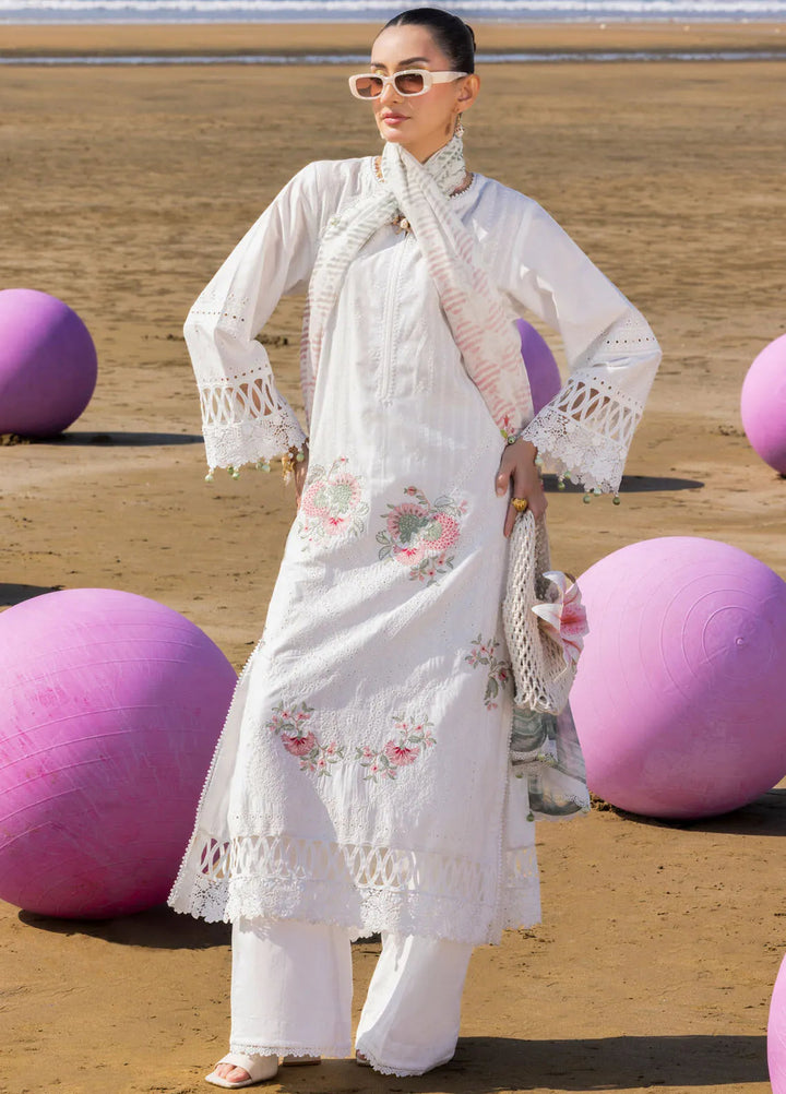 Gul Ahmed Embroidered Lawn Suits Unstitched 3 Piece GA25NS BM-52032 - Summer Collection