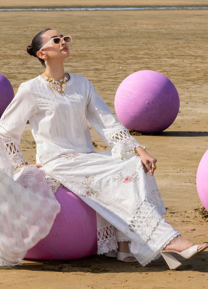 Gul Ahmed Embroidered Lawn Suits Unstitched 3 Piece GA25NS BM-52032 - Summer Collection